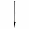 Vigoro Beaumont 53.3 in. x 3 in. x 3 in. Black Steel Fence Post and Stake (5-Pack) -Vigoro Platers Store black vigoro garden fencing 860367 5pk 64 1000