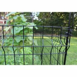 Vigoro 44 in. H x 36 in. W Steel Multi-Purpose No Dig Black Fence Panel 24 Vigoro 44 in. H x 36 in. W Steel Multi-Purpose No Dig Black Fence Panel -Vigoro Platers Store black vigoro garden fencing 860411 4f 1000