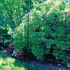 Vigoro 44 in. H x 36 in. W Steel Multi-Purpose No Dig Black Fence Panel 21 Vigoro 44 in. H x 36 in. W Steel Multi-Purpose No Dig Black Fence Panel -Vigoro Platers Store black vigoro garden fencing 860411 66 1000