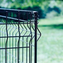 Vigoro 56 in. H Steel Multi-Purpose Black Fence Post -Vigoro Platers Store black vigoro garden fencing 860428 31 1000