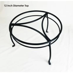 Vigoro 8 in. Black Metal Indoor Plant Stand -Vigoro Platers Store black vigoro plant stands 51470 1f 1000