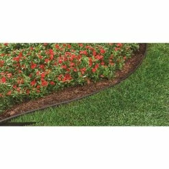 Vigoro 60 ft. x 0.5 in. x 4.5 in. Black Plastic Lawn Edging -Vigoro Platers Store black vigoro plastic edging vig 60c 1f 1000