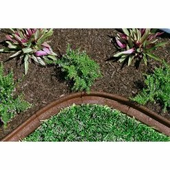 Vigoro EcoBorder 4 ft. Black Rubber Landscape Edging (48-Count/Pallet) -Vigoro Platers Store black vigoro rubber edging ecobrd bl 48 d4 1000