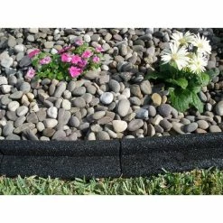 Vigoro EcoBorder 4 ft. Black Rubber Landscape Edging (Single) 15 Vigoro EcoBorder 4 ft. Black Rubber Landscape Edging (Single) -Vigoro Platers Store black vigoro rubber edging ecobrd blk 4 ft 44 1000