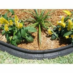 Vigoro EcoBorder 4 ft. Black Rubber Landscape Edging (Single) 13 Vigoro EcoBorder 4 ft. Black Rubber Landscape Edging (Single) -Vigoro Platers Store black vigoro rubber edging ecobrd blk 4 ft 4f 1000