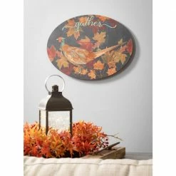 SULLIVANS 10.5 in. Black Speckled Lantern with LED Pillar Candle -Vigoro Platers Store blacks sullivans outdoor lanterns sea44237ln 1f 1000