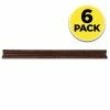 Vigoro 4 ft. Brown No-Dig Rubber Landscape Edging (6-Pack) -Vigoro Platers Store brown vigoro rubber edging dcbfe4bn6 64 1000