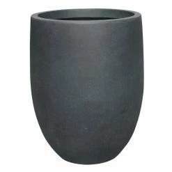 KANTE 21.7 in. H Round Charcoal Concrete/Fiberglass Indoor Outdoor Modern Tall Planter 14 KANTE 21.7 in. H Round Charcoal Concrete/Fiberglass Indoor Outdoor Modern Tall Planter -Vigoro Platers Store charcoal kante plant pots osc0066a c60121 c3 1000
