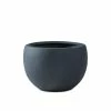 KANTE 8 in. H Charcoal Concrete and Fiberglass Round Bowl Planter, Outdoor Indoor Large Planters Pots with Drainage -Vigoro Platers Store charcoal kante plant pots rc0049a c60121 64 1000