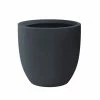 KANTE 9 in. H Charcoal Concrete and Fiberglass Round Bowl Planter, Outdoor Indoor Large Planters Pots with Drainage -Vigoro Platers Store charcoal kante plant pots rc0050a c60121 64 1000
