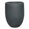 KANTE 21.7 in. Tall Charcoal Lightweight Concrete Round Outdoor Planter -Vigoro Platers Store charcoal kante plant pots rc0066a c60121 64 1000