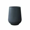 KANTE 10.63 in. x 13.78 in. Round Charcoal Lightweight Concrete and Weather Resistant Fiberglass Planter w/Drainage Hole 2 KANTE 10.63 in. x 13.78 in. Round Charcoal Lightweight Concrete and Weather Resistant Fiberglass Planter w/Drainage Hole -Vigoro Platers Store charcoal kante plant pots rf2015023c c60121 64 1000