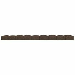 Vigoro Roman Stone 4 ft. Earth Rubber Garden Edging -Vigoro Platers Store earth vigoro rubber edging mt5001597 40 1000