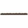Vigoro Roman Stone 48 in. Rubber Garden Edging Earth (Pack of 2) 2 Vigoro Roman Stone 48 in. Rubber Garden Edging Earth (Pack of 2) -Vigoro Platers Store earth vigoro rubber edging mt5001789cm 64 1000