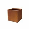 KANTE 16in.H Square Faux Weathering Steel Finish Lightweight Concrete Durable Elegant Planter w/Drainage Hole, Home and Garden 2 KANTE 16in.H Square Faux Weathering Steel Finish Lightweight Concrete Durable Elegant Planter w/Drainage Hole, Home and Garden -Vigoro Platers Store faux weathering steel kante plant pots rf0001c c91942 64 1000