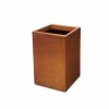 KANTE 19 in. H Faux Weathering Steel Concrete Tall Square Planter, Modern Outdoor/Indoor Lightweight with Drainage Hole -Vigoro Platers Store faux weathering steel kante plant pots rf0007c c91942 64 1000