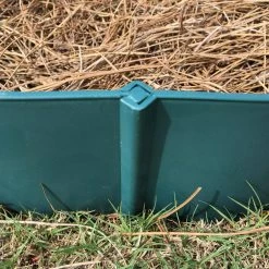Vigoro 2 ft. W x 0.25 in. L Green Plastic Easy Edging -Vigoro Platers Store green vigoro plastic edging 51034 76 1000