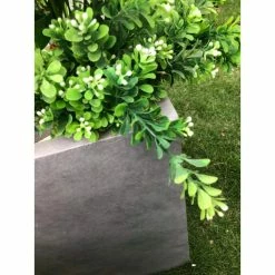 KANTE Set of 3 Lightweight Modern Square Outdoor Planters, 16 in., 12 in. and 10 in. Tall, Natural Concrete 15 KANTE Set of 3 Lightweight Modern Square Outdoor Planters, 16 in., 12 in. and 10 in. Tall, Natural Concrete -Vigoro Platers Store natural concrete kante plant pots rf0001abcc80021 76 1000