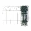 Vigoro 14 in. x 20 ft. Rolled Metal Garden Fence, Green 1 Vigoro 14 in. x 20 ft. Rolled Metal Garden Fence, Green -Vigoro Platers Store powder coated green vigoro garden fencing 89311hd 64 1000
