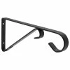 Vigoro 9.81 in. x 0.625 in. x 4.5 in. Black Iron Plant Bracket -Vigoro Platers Store powder coating vigoro plant hangers 570591 64 1000