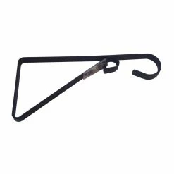 Vigoro 9.81 in. x 0.625 in. x 4.5 in. Black Iron Plant Bracket -Vigoro Platers Store powder coating vigoro plant hangers 570591 a0 1000