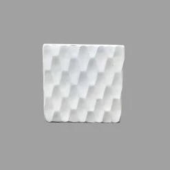 KANTE 16 in. W Square Pure White Concrete/Fiberglass Indoor Outdoor Elegant Retro Planter -Vigoro Platers Store pure white kante plant pots osf0201c c80011 fa 1000