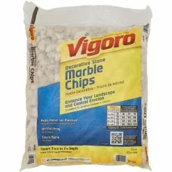 Vigoro 0.5 cu. ft. Bagged Marble Chip Landscape Rock -Vigoro Platers Store vigoro bagged landscape rocks 54141 1d 1000