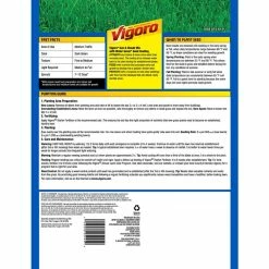 Vigoro 3 lbs. Sun Shade Grass Seed Mix with Water Saver Seed Coating -Vigoro Platers Store vigoro grass seed 25444 4f 1000