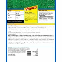 Vigoro 7 lbs. Sun and Shade Grass Seed Mix with Water Saver Seed Coating -Vigoro Platers Store vigoro grass seed 25445 40 1000