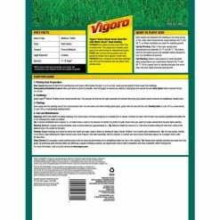 Vigoro 3 lbs. Dense Shade Grass Seed Mix with Water Saver Seed Coating -Vigoro Platers Store vigoro grass seed 25689 40 1000