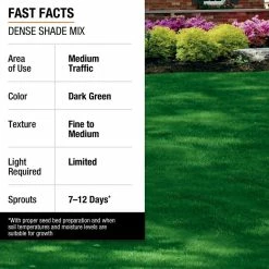 Vigoro 3 lbs. Dense Shade Grass Seed Mix with Water Saver Seed Coating -Vigoro Platers Store vigoro grass seed 25689 fa 1000