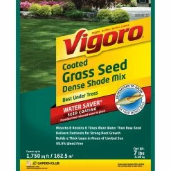Vigoro 7 lbs. Dense Shade Grass Seed Mix with Water Saver Seed Coating 10 Vigoro 7 lbs. Dense Shade Grass Seed Mix with Water Saver Seed Coating -Vigoro Platers Store vigoro grass seed 25690 c3 1000