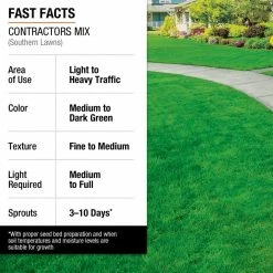 Vigoro 20 lbs. Contractor's Grass Seed Southern Mix with Water Saver Seed Coating -Vigoro Platers Store vigoro grass seed 25692 1f 1000
