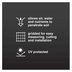 Vigoro 6 ft. x 100 ft. 3 oz. Woven Weed Barrier -Vigoro Platers Store vigoro landscape fabric 46613 c3 1000