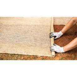 Vigoro 3 ft. x 24 ft. 100% Natural Burlap Landscape Fabric 18 Vigoro 3 ft. x 24 ft. 100% Natural Burlap Landscape Fabric -Vigoro Platers Store vigoro landscape fabric nmvb0324 1d 1000