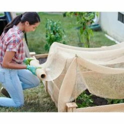 Vigoro 3 ft. x 24 ft. 100% Natural Burlap Landscape Fabric (2-Pack) 17 Vigoro 3 ft. x 24 ft. 100% Natural Burlap Landscape Fabric (2-Pack) -Vigoro Platers Store vigoro landscape fabric nmvb0324 2pk 77 1000