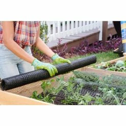Vigoro 14 ft. x 14 ft. Polypropylene Bird Block Netting and Barrier -Vigoro Platers Store vigoro landscape fabric nmvbb1414 77 1000