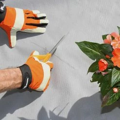 Vigoro 4 ft. x 100 ft. Matrix Grid Heavy-Duty Landscape Fabric (4-Pack) -Vigoro Platers Store vigoro landscape fabric vpnm410085 4pk 76 1000