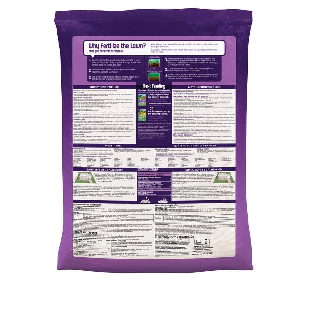 Vigoro 32 lbs. 10,000 sq. ft. Weed and Feed Weed Killer Plus Lawn Fertilizer for Florida Grass Types 4 Vigoro 32 lbs. 10,000 sq. ft. Weed and Feed Weed Killer Plus Lawn Fertilizer for Florida Grass Types - Image 2