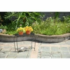 Vigoro Knock Down Rectangular Plant Stand -Vigoro Platers Store vigoro plant stands 710055030 4f 1000