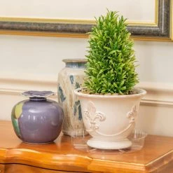 Vigoro 8 in. Plastic Plant Saucer -Vigoro Platers Store vigoro planter saucers vs8vg 44 1000