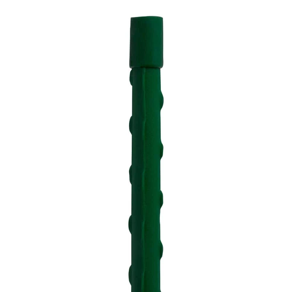 Vigoro 3 ft. Green Colored Steel Core Garden Stake 8 Vigoro 3 ft. Green Colored Steel Core Garden Stake - Image 6