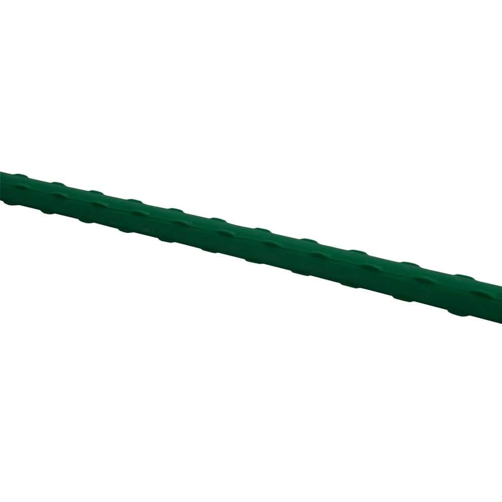 Vigoro 3 ft. Green Colored Steel Core Garden Stake 6 Vigoro 3 ft. Green Colored Steel Core Garden Stake - Image 4