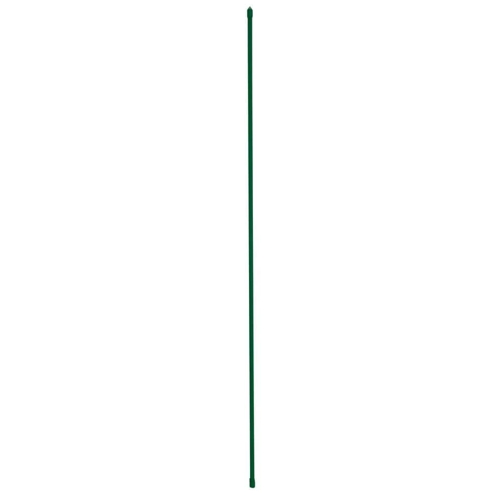 Vigoro 3 ft. Green Colored Steel Core Garden Stake 9 Vigoro 3 ft. Green Colored Steel Core Garden Stake - Image 7