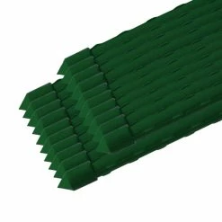 Vigoro 6 ft. Green Colored Steel Core Garden Stake 20 Vigoro 6 ft. Green Colored Steel Core Garden Stake -Vigoro Platers Store vigoro tomato cages st6vg 76 1000